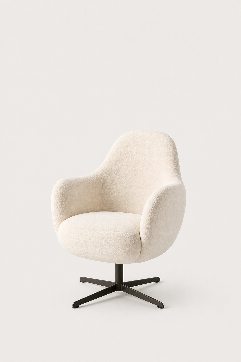 Fotoliu de designer deschis la culoare